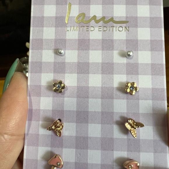 I Am Limited Edition Colorful Earring Studs - Picture 6 of 6
